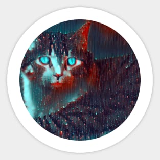 Fun mycat, revolution for cats Sticker